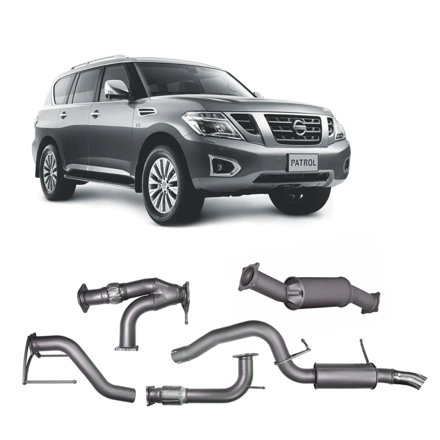 Redback - 4x4 Extreme Duty Exhaust for Nissan Patrol Y62 (02/2013 - on)
