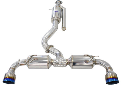 Invidia - N2 Cat Back Exhaust w/Ti Tips - Toyota Yaris GR XPA16R