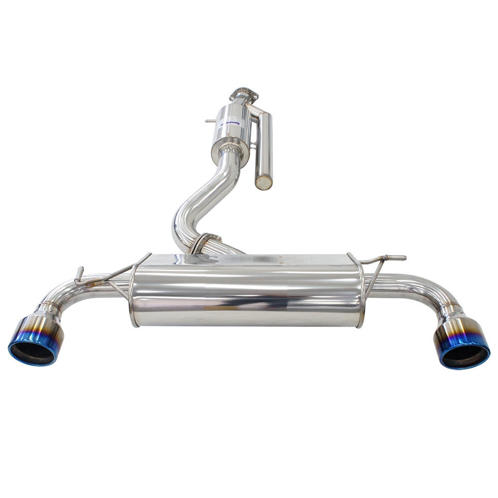 Invidia - Q300 O2 Back Exhaust w/Catless Front Pipe, Ti Tips - Toyota ...