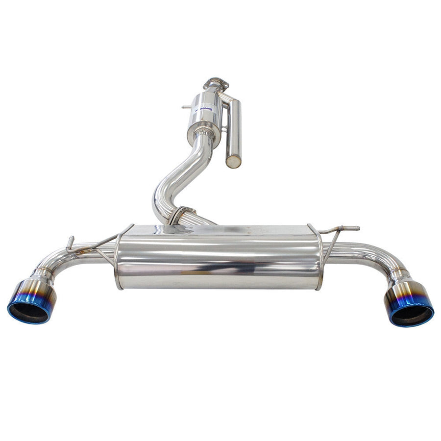 Invidia - Q300 O2 Back Exhaust w/Catless Front Pipe, Ti Tips - Toyota Yaris GR XPA16R
