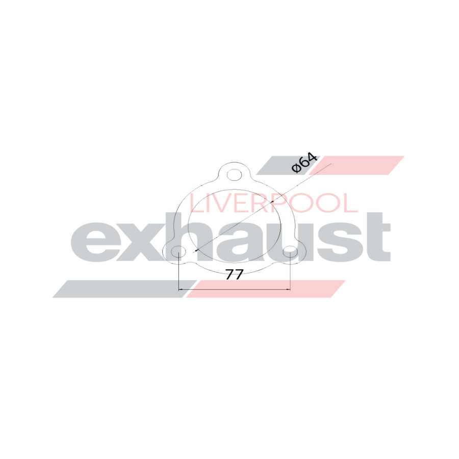 Hurricane - Hilux/Prado Rear Turbo Gasket