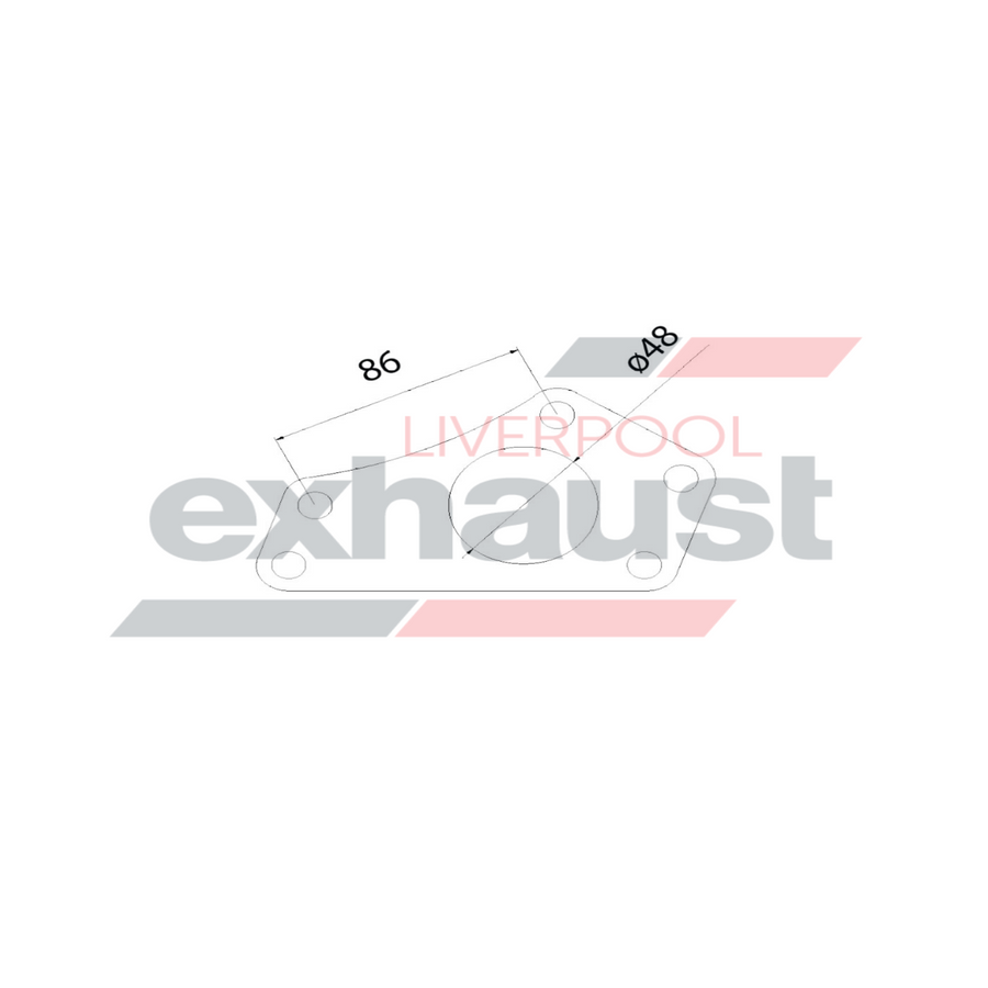 Hurricane - Subaru WRX Inlet Flange