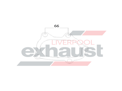 Hurricane Headers - Turbo Subaru Wrx Rear Flange