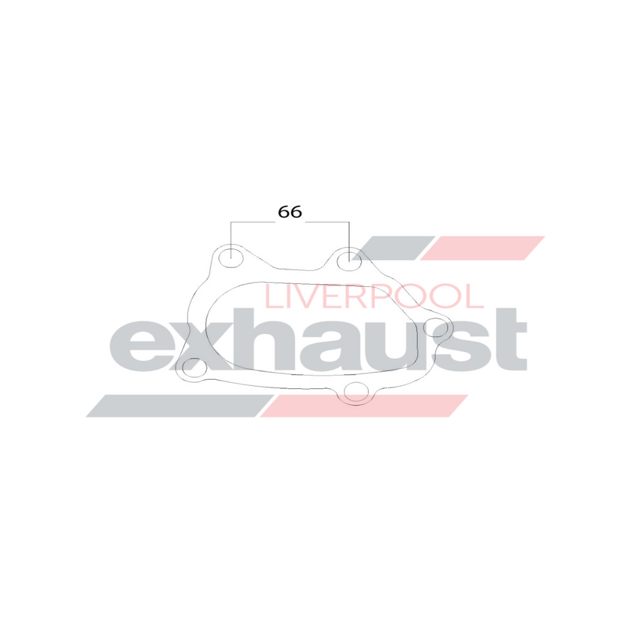 Hurricane Headers - Turbo Subaru Wrx Rear Flange