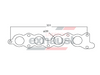 Hurricane - Suzuki Twincam G13B 4 Cyl Head Flange