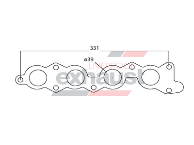 Hurricane - Suzuki Twincam G13B 4 Cyl Head Flange