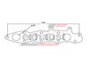 Hurricane - Suzuki Vitara 1.6lt. EFI G16A G16B EFI 4 Cyl Head Flange