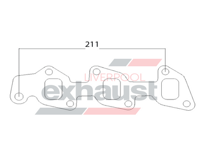 Hurricane - Suzuki G10B 3 Cyl Gasket