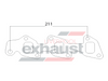 Hurricane - Suzuki G10B 3 Cyl Head Flange