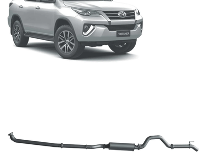 Redback - 4x4 Extreme Duty Exhaust for Toyota Fortuner 2.8L (01/2015 - on)