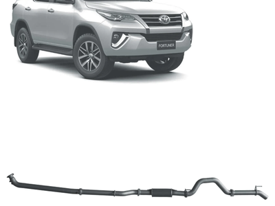 Redback - 4x4 Extreme Duty Exhaust for Toyota Fortuner 2.8L (01/2015 - on)