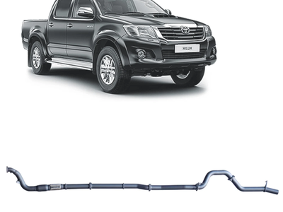 Redback - 4x4 Extreme Duty Exhaust for Toyota Hilux 3.0L D4D (02/2005 - 10/2015)
