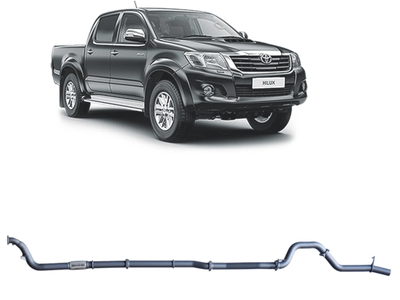 Redback - 4x4 Extreme Duty Exhaust for Toyota Hilux 3.0L D4D (02/2005 - 10/2015)