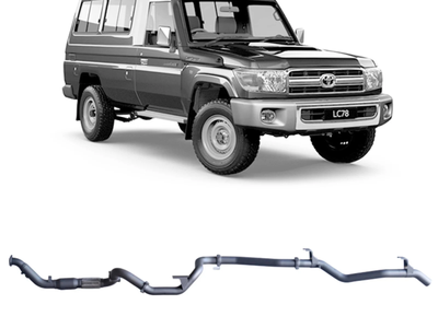 Redback - 4x4 Extreme Duty Exhaust for Toyota Landcruiser 78 Series Troop Carrier (03/2007 - 10/2016)