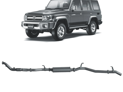 Redback - 4x4 Extreme Duty Exhaust for Toyota Landcruiser 76 Series Wagon (03/2007 - 10/2016)
