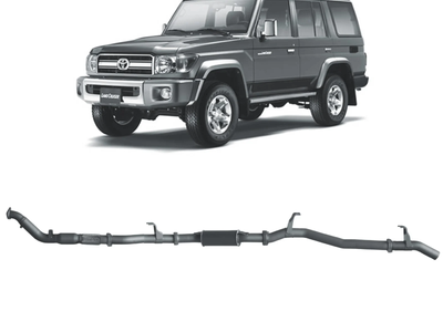 Redback - 4x4 Extreme Duty Exhaust for Toyota Landcruiser 76 Series Wagon (03/2007 - 10/2016)