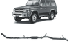 Redback - 4x4 Extreme Duty Exhaust for Toyota Landcruiser 76 Series Wagon (03/2007 - 10/2016)