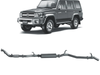 Redback - 4x4 Extreme Duty Exhaust for Toyota Landcruiser 76 Series Wagon (03/2007 - 10/2016)