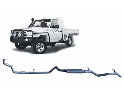 Redback - 4x4 Extreme Duty Exhaust for Toyota Landcruiser 79 Series 4.2L 1HZ (10/1999 - 01/2007)