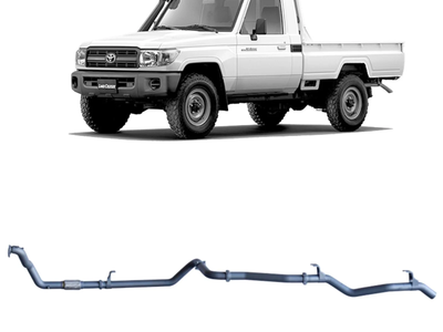 Redback - 4x4 Extreme Duty Exhaust for Toyota Landcruiser 79 Series 4.2L 1HZ (10/1999 - 01/2007)