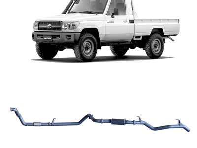 Redback - 4x4 Extreme Duty Exhaust for Toyota Landcruiser 79 Series 4.2L 1HZ (10/1999 - 01/2007)