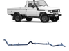 Redback - 4x4 Extreme Duty Exhaust for Toyota Landcruiser 75/78 Series 4.2L 1HZ (01/1990 - 09/1999)