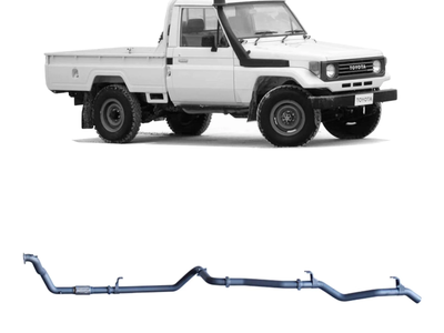 Redback - 4x4 Extreme Duty Exhaust for Toyota Landcruiser 75/78 Series 4.2L 1HZ (01/1990 - 09/1999)