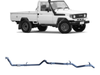 Redback - 4x4 Extreme Duty Exhaust for Toyota Landcruiser 75/78 Series 4.2L 1HZ (01/1990 - 09/1999)