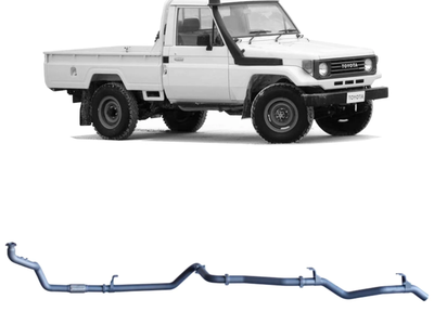 Redback - 4x4 Extreme Duty Exhaust for Toyota Landcruiser 75/78 Series 4.2L 1HZ (01/1990 - 09/1999)