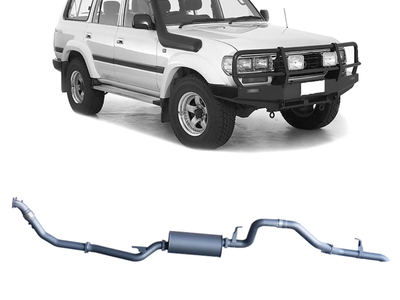 Redback - 4x4 Extreme Duty Exhaust for Toyota Landcruiser 80 Series Wagon 4.2L 1HZ (01/1990 - 02/1998)