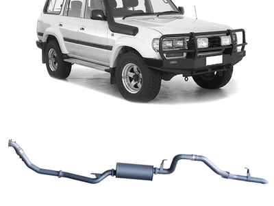 Redback - 4x4 Extreme Duty Exhaust for Toyota Landcruiser 80 Series Wagon 4.2L 1HZ (01/1990 - 02/1998)