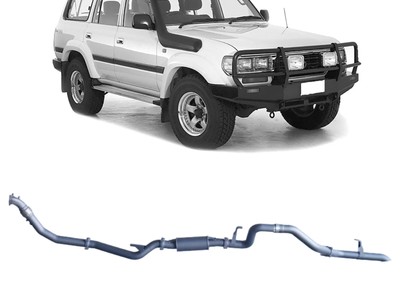 Redback - 4x4 Extreme Duty Exhaust for Toyota Landcruiser 80 Series Wagon 4.2L 1HZ (01/1990 - 02/1998)