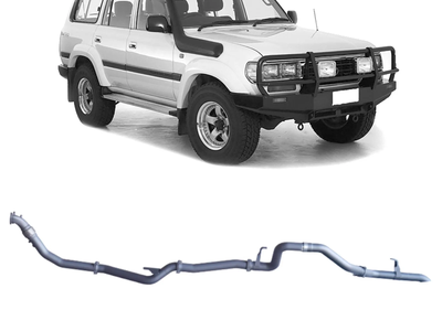 Redback - 4x4 Extreme Duty Exhaust for Toyota Landcruiser 80 Series Wagon 4.2L 1HZ (01/1990 - 02/1998)