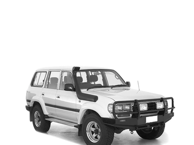 Redback - 4x4 Extreme Duty Exhaust for Toyota Landcruiser 80 Series Wagon 4.2L 1HZ (01/1990 - 02/1998)