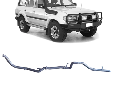 Redback - 4x4 Extreme Duty Exhaust for Toyota Landcruiser 80 Series Wagon 4.2L 1HZ (01/1990 - 02/1998)