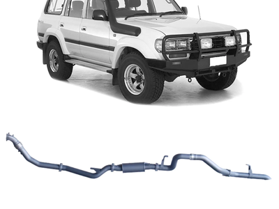 Redback - 4x4 Extreme Duty Exhaust for Toyota Landcruiser 80 Series Wagon 4.2L 1HZ (01/1990 - 02/1998)