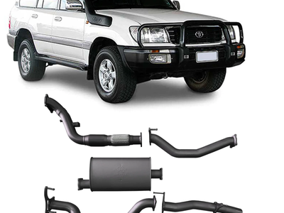 Redback - 4x4 Extreme Duty Exhaust for Toyota Landcruiser 100 Series 4.2L (01/1998 - 10/2007)