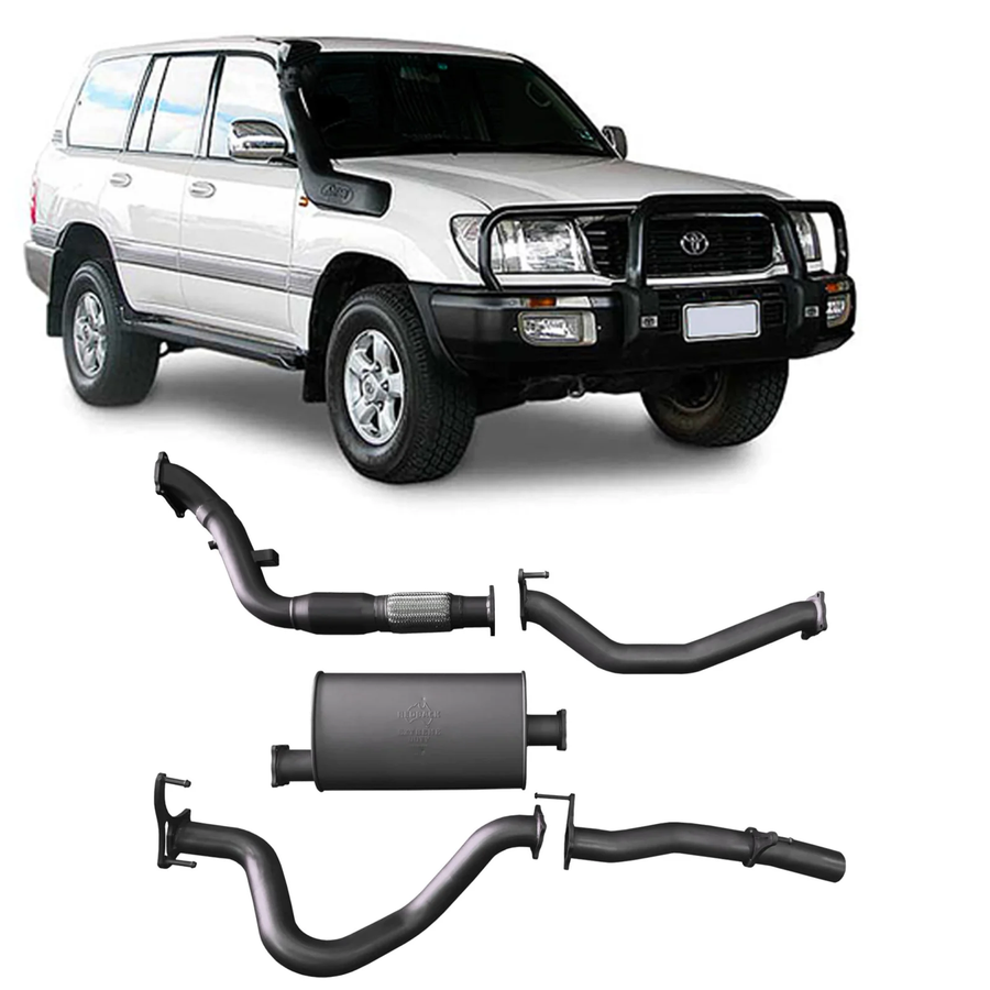 Redback - 4x4 Extreme Duty Exhaust for Toyota Landcruiser 100 Series 4.2L (01/1998 - 10/2007)