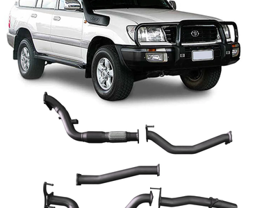 Redback - 4x4 Extreme Duty Exhaust for Toyota Landcruiser 100 Series 4.2L (01/1998 - 10/2007)