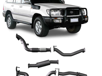 Redback - 4x4 Extreme Duty Exhaust for Toyota Landcruiser 100 Series 4.2L (01/1998 - 10/2007)