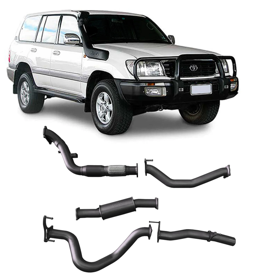Redback - 4x4 Extreme Duty Exhaust for Toyota Landcruiser 100 Series 4.2L (01/1998 - 10/2007)