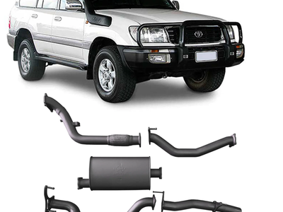 Redback - 4x4 Extreme Duty Exhaust for Toyota Landcruiser 100 Series 4.2L (01/1998 - 10/2007)