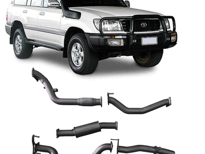 Redback - 4x4 Extreme Duty Exhaust for Toyota Landcruiser 100 Series 4.2L (01/1998 - 10/2007)