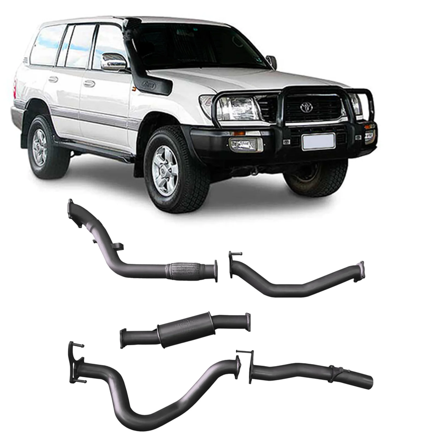 Redback - 4x4 Extreme Duty Exhaust for Toyota Landcruiser 100 Series 4.2L (01/1998 - 10/2007)
