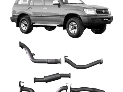 Redback - 4x4 Extreme Duty Exhaust for Toyota Landcruiser 105 Series Wagon (03/1998 - 10/2007)