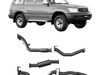 Redback - 4x4 Extreme Duty Exhaust for Toyota Landcruiser 105 Series Wagon (03/1998 - 10/2007)