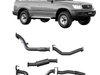 Redback - 4x4 Extreme Duty Exhaust for Toyota Landcruiser 105 Series Wagon (03/1998 - 10/2007)