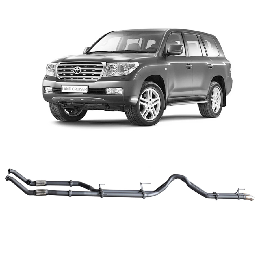 Redback - 4x4 Extreme Duty Exhaust for Toyota Landcruiser 200 Series 4.5L V8 (11/2007 - 09/2015)