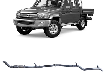 Redback - 4x4 Extreme Duty Exhaust for Toyota Landcruiser 79 Series Double Cab (01/2012 - 10/2016)