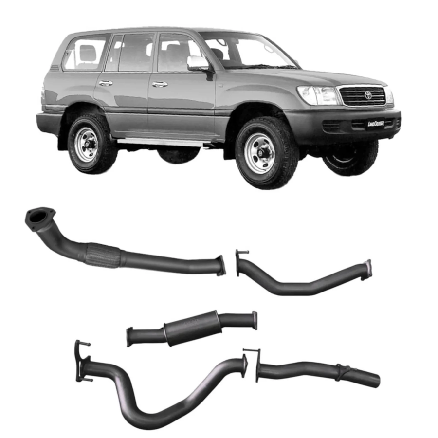 Redback - 4x4 Extreme Duty Exhaust for Toyota Landcruiser 79 Series Double Cab (01/2012 - 10/2016)